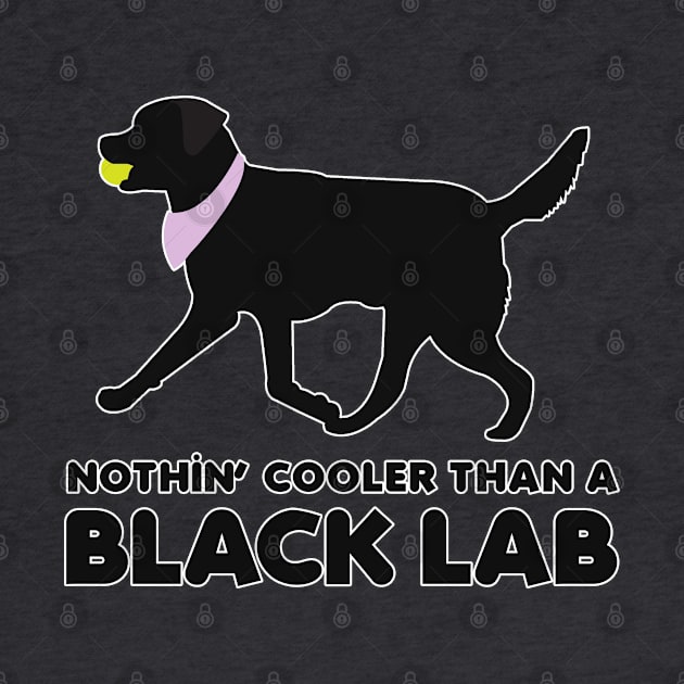 Black Lab Black Labrador Retrievers Pattern in PURPLE by JessDesigns